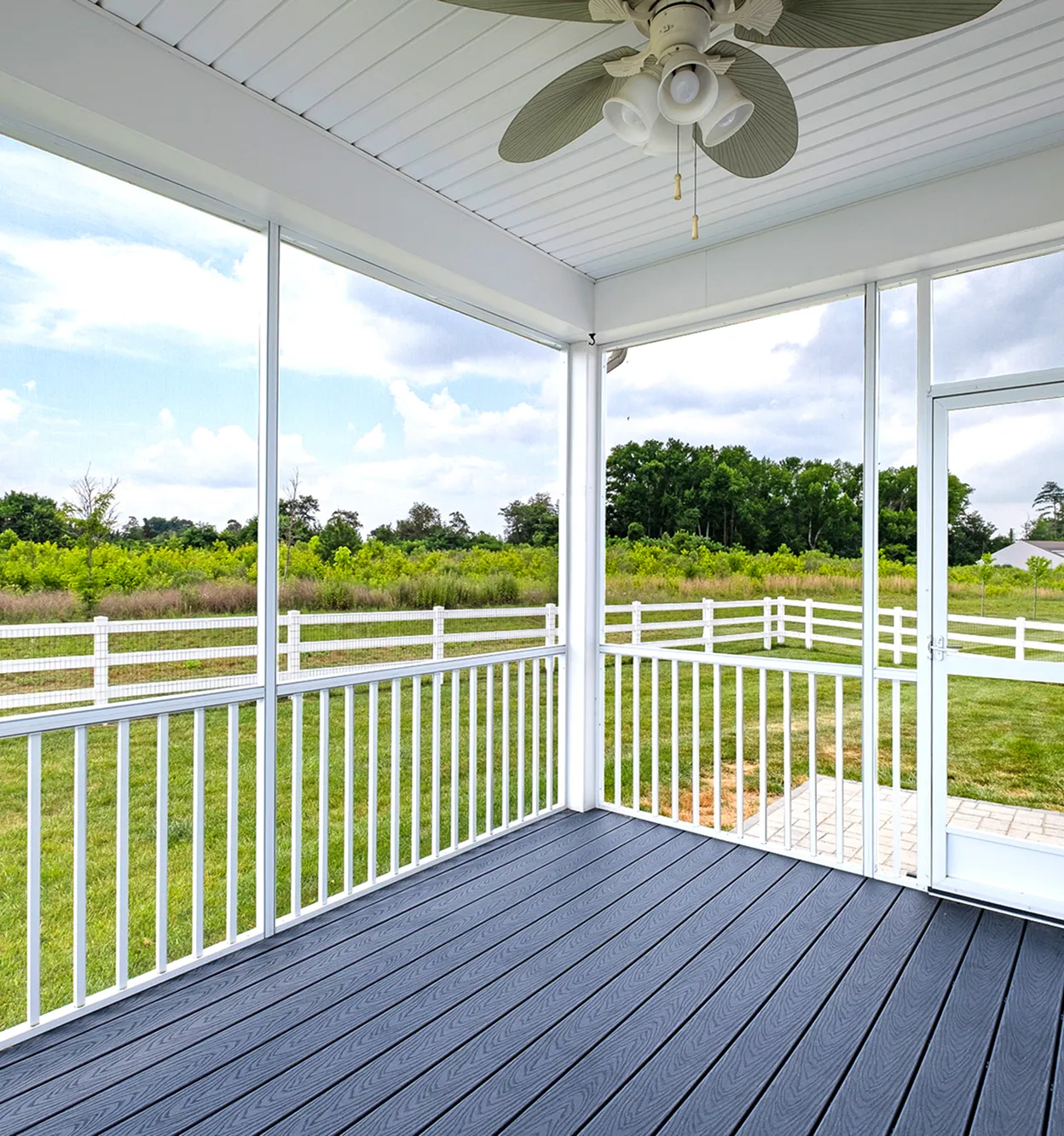 Outside the property